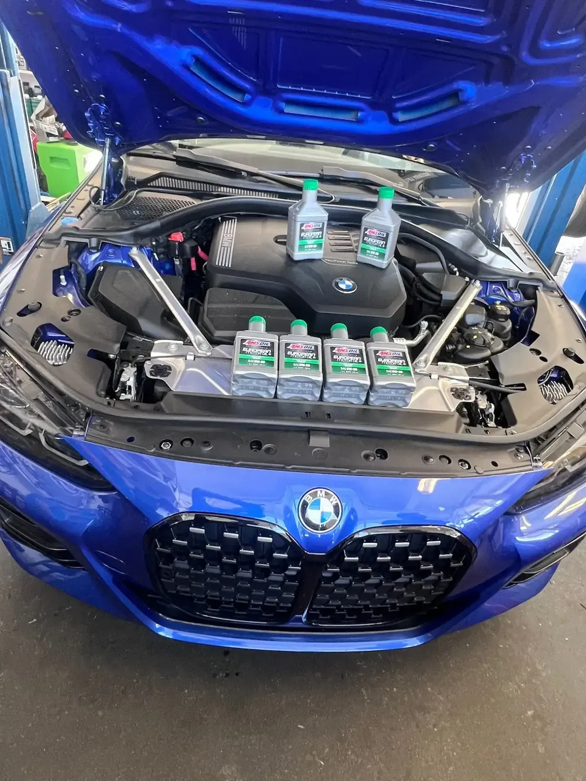 BMW full synthetic oil change