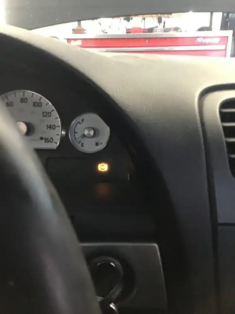 ABS traction control warning light on at Beacon Auto Care San Mateo